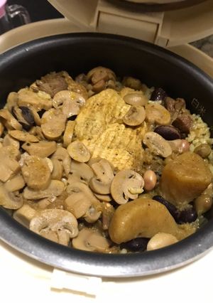 今日の男メシ（インド風チキンカレーメシ）-レシピのメイン写真
