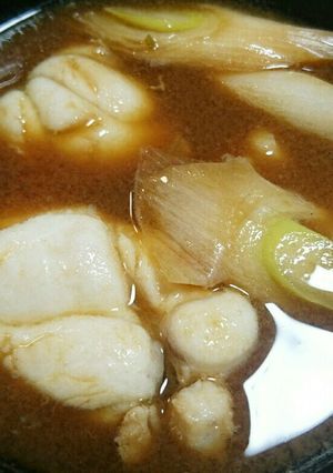 アンコウやカワハギで♪白身魚の味噌汁-レシピのメイン写真