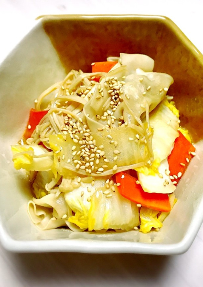 あっという間にあと一品♡冷凍餃子炒め-レシピのメイン写真