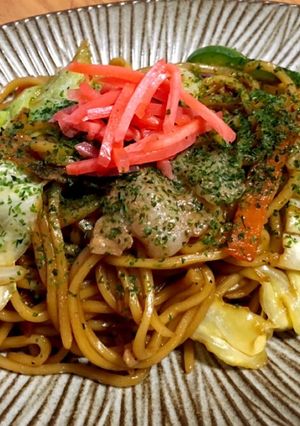 ソース焼きそば-レシピのメイン写真