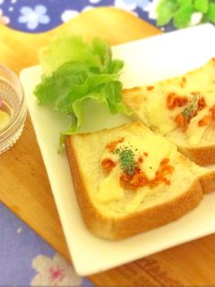 鮭マヨトースト-レシピのメイン写真