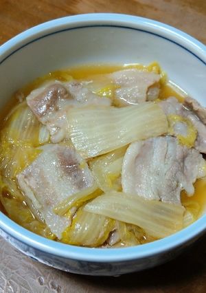 実は手抜きの白菜と豚バラ肉の重ね煮-レシピのメイン写真