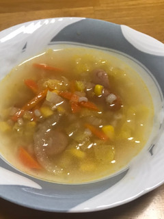もち麦入り野菜スープ-レシピのメイン写真