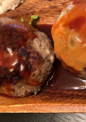 照り焼きソースの基本的なハンバーグ-レシピのメイン写真