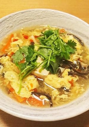 簡単!サンラータン-レシピのメイン写真