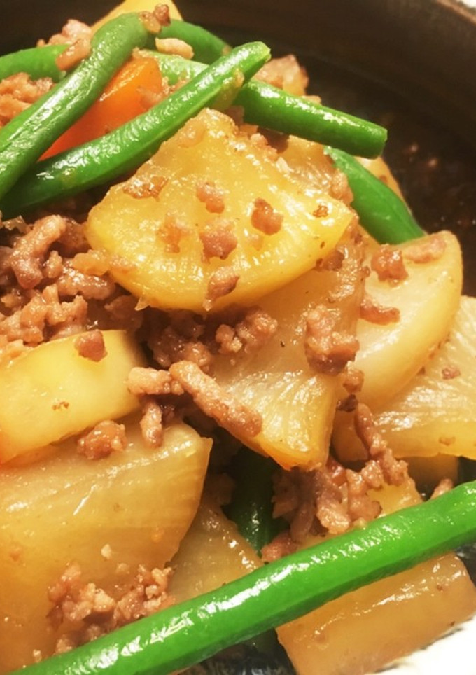 簡単！時短！大根とひき肉の煮物-レシピのメイン写真