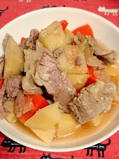 炊飯器で簡単!白だしで肉じゃが☆-レシピのメイン写真