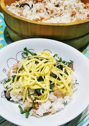 焼鮭のちらし寿司-レシピのメイン写真