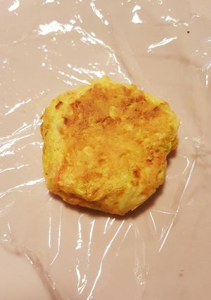 【9ヶ月～】離乳食用お好み焼きエビ玉-レシピのメイン写真