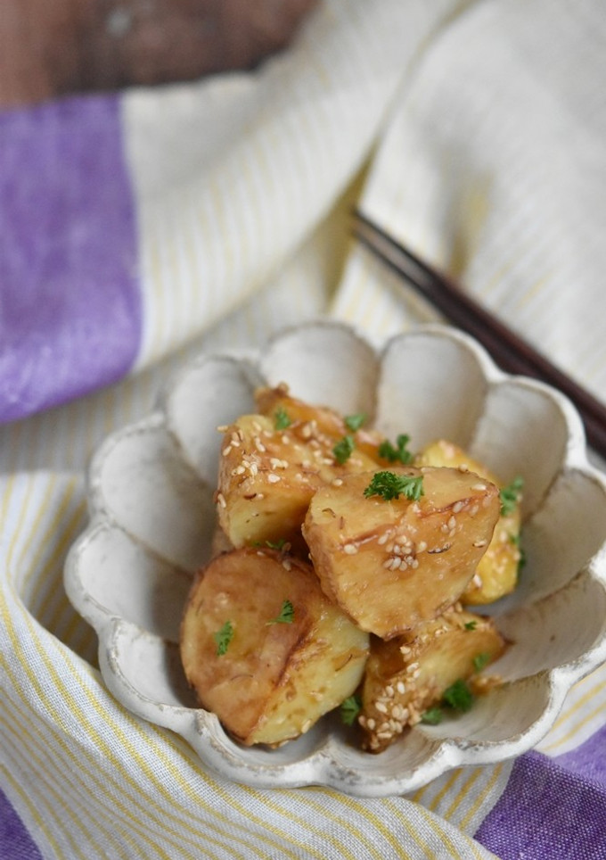 新じゃがの味噌マヨ煮っころがし-レシピのメイン写真