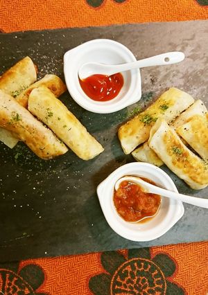 餃子皮巻きウインナー-レシピのメイン写真