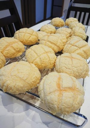 メロンパンクッキー生地-レシピのメイン写真