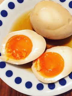 簡単◎だしの素で作る煮卵-レシピのメイン写真