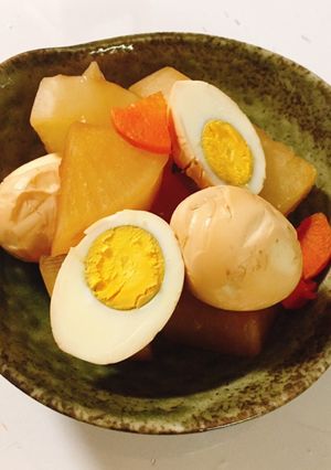 大根と卵の煮物-レシピのメイン写真