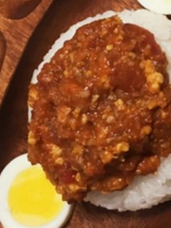 鶏ひき旨味UP✩トマトキーマカレー☻ ✎-レシピのメイン写真
