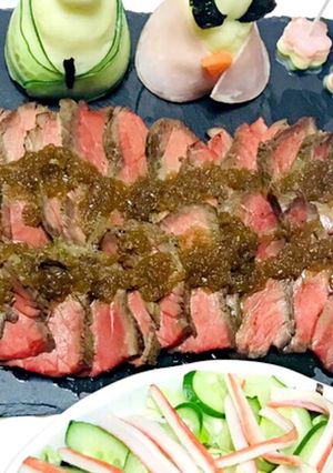 ローストビーフに合う簡単オニオンソース-レシピのメイン写真