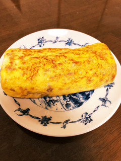 豚ひき肉と玉ねぎオムレツ-レシピのメイン写真