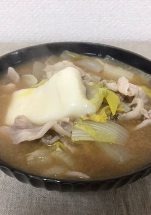 もち入り豚汁-レシピのメイン写真