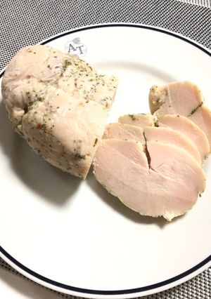 簡単なサラダチキン-レシピのメイン写真