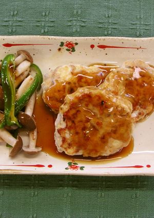 鶏団子のさくさくつくね（健康食）-レシピのメイン写真