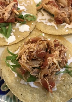 Tinga de pollo-レシピのメイン写真
