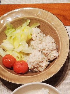 キャベツと鶏団子のスープ-レシピのメイン写真