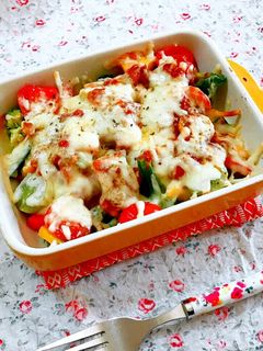 簡単10分☆野菜のオーブン焼き-レシピのメイン写真
