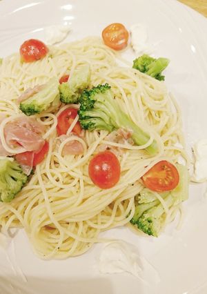 生ハムチーズのスパゲッティサラダ-レシピのメイン写真