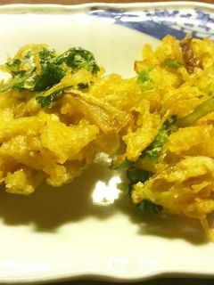 きのことパクチーのかき揚げ-レシピのメイン写真