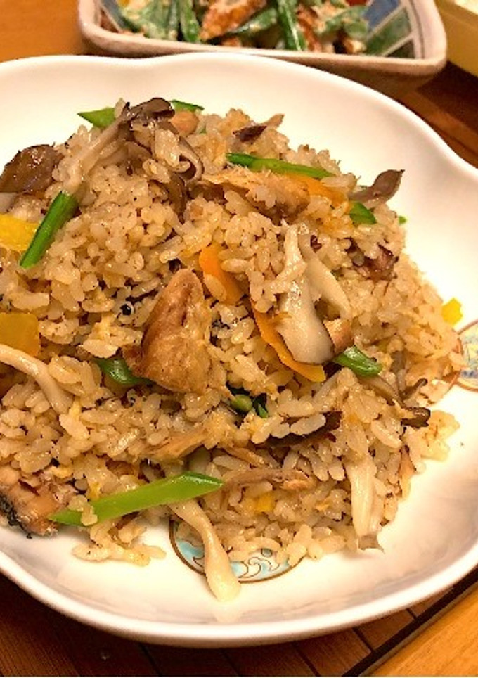 鯖缶炊き込みごはん-レシピのメイン写真