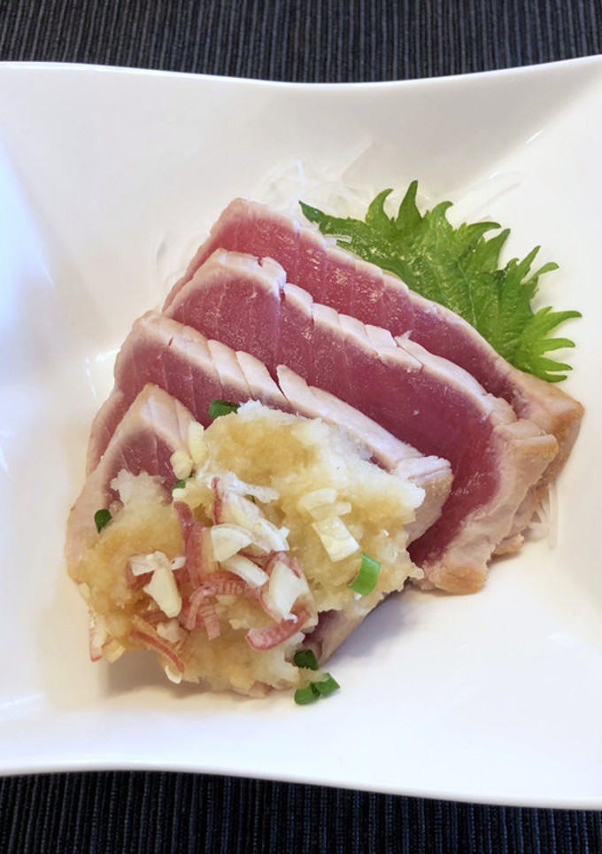マグロのたたき-レシピのメイン写真
