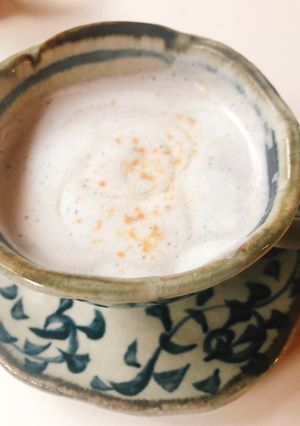 黒豆ラテ 黒豆煮汁活用-レシピのメイン写真