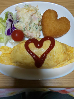 簡単オムライス-レシピのメイン写真
