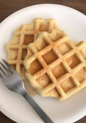糖質制限＊豆乳豆腐おからワッフル-レシピのメイン写真