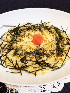 レンジde簡単♡たらこスパゲティ☆-レシピのメイン写真