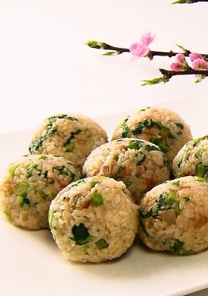 菜花のおにぎり-レシピのメイン写真