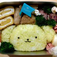 サンリオ ポムポムプリン キャラ弁-レシピのメイン写真
