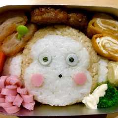 サンリオ おさるのもんきち キャラ弁-レシピのメイン写真