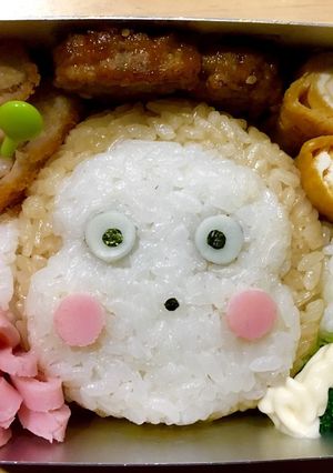 サンリオ おさるのもんきち キャラ弁-レシピのメイン写真