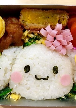 サンリオ シナモロール キャラ弁-レシピのメイン写真