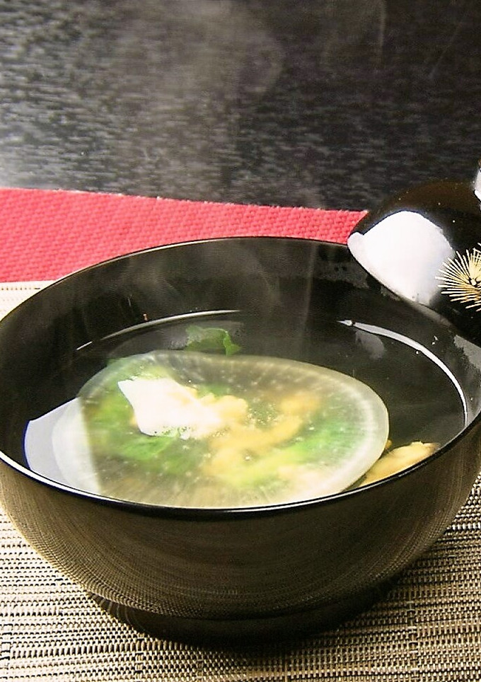 菜花の薄氷仕立て-レシピのメイン写真