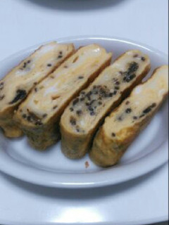 味付け不要☆塩昆布チーズの卵焼き-レシピのメイン写真