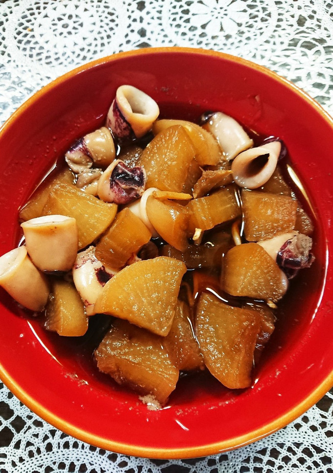 大根とイカのやわらか煮-レシピのメイン写真