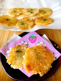 のこりごはんで☆揚げせんべい-レシピのメイン写真
