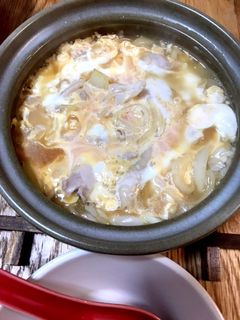 親子丼雑炊-レシピのメイン写真