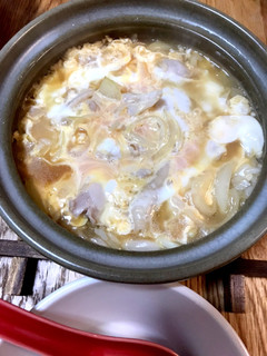 親子丼雑炊-レシピのメイン写真