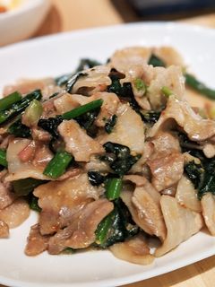 豚肉とほうれん草の味噌ダレ炒め-レシピのメイン写真