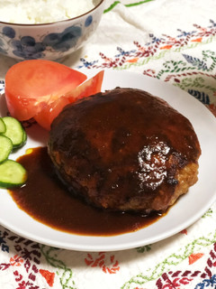 れんこんハンバーグ-レシピのメイン写真