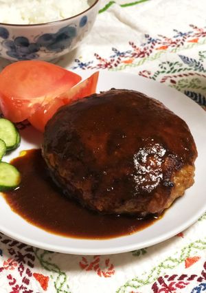 れんこんハンバーグ-レシピのメイン写真