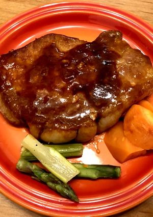 とんかつ用豚ロースで作るトンテキ-レシピのメイン写真